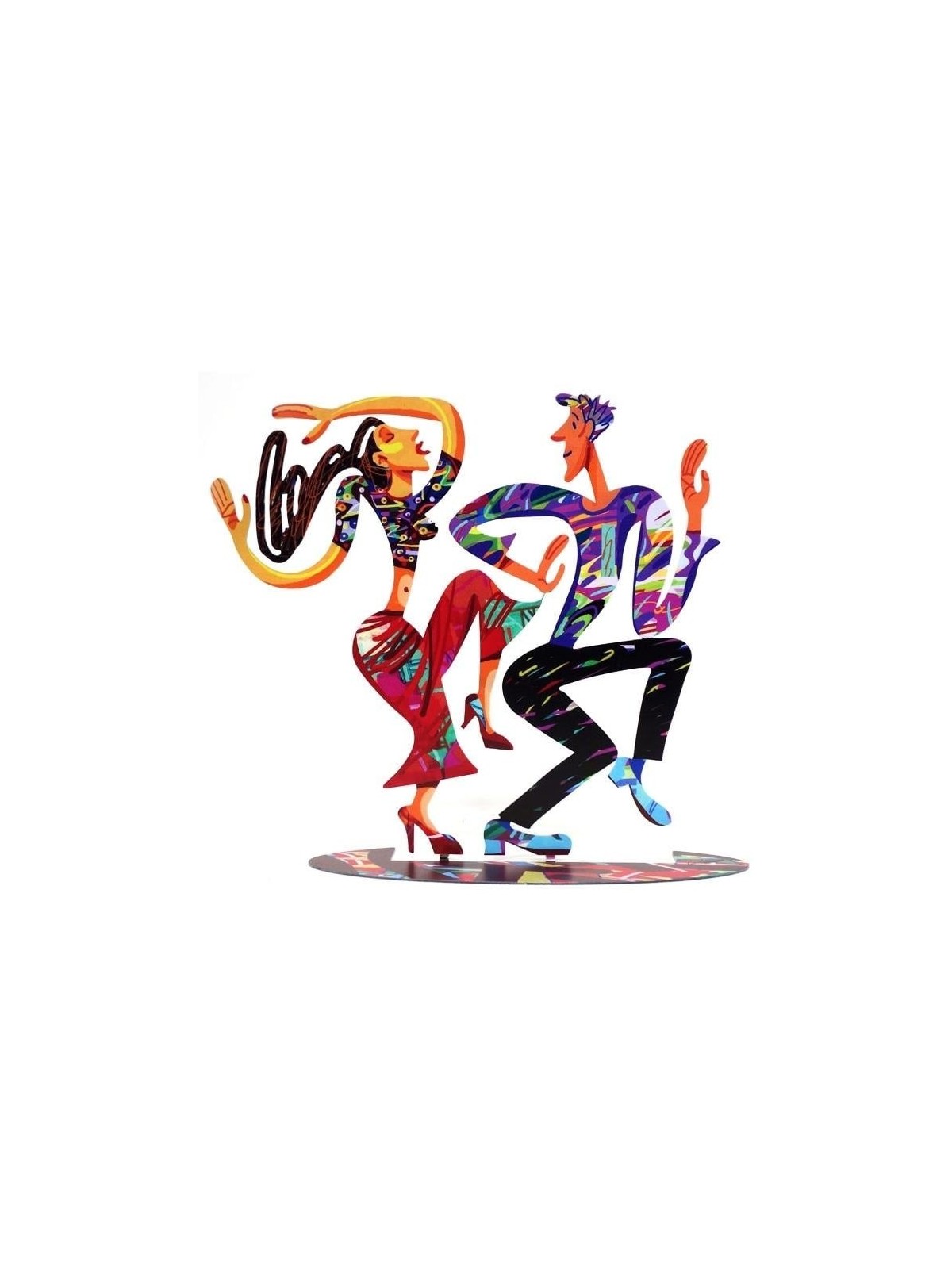 David Gerstein Signed Sculpture - Dancers